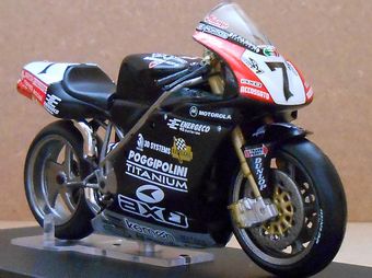 チャンピオンバイクコレクション：DUCATI 998Rの模型