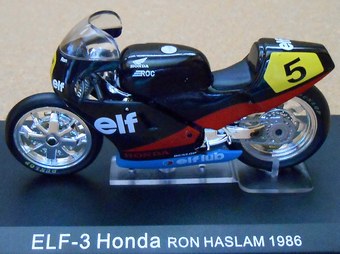 ELF-3 HONDA RON HASLAM 1986