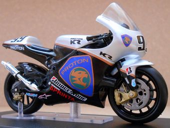 チャンピオンバイクコレクション：PROTON KR3の模型