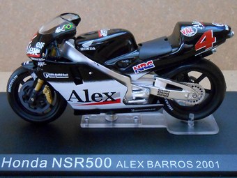 HONDA NSR500 ALEX BARROS 2001